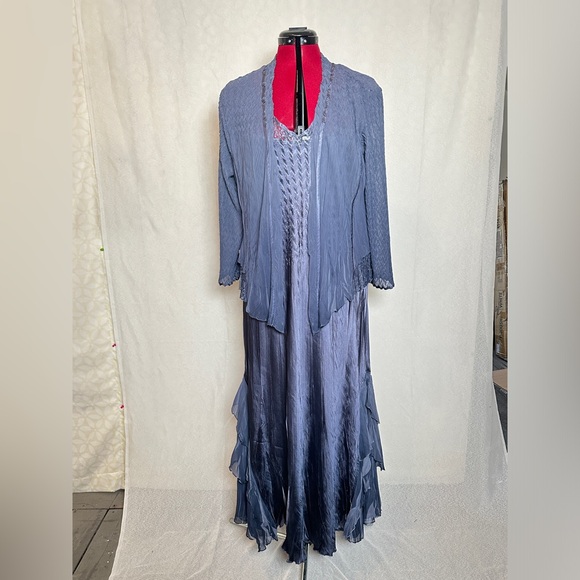 Komarov 2 Piece Dress and Shawl Set XL - Picture 6 of 16